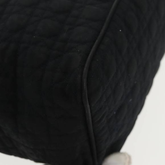 Christian Dior Canage Shoulder Bag Nylon Black Gold Auth yk15552 - Picture 12 of 16